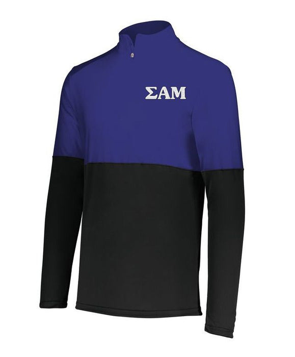 Sigma Alpha Mu Momentum 1/4 Zip Pullover Sigma Alpha Mu Momentum 1/4 Zip Pullover