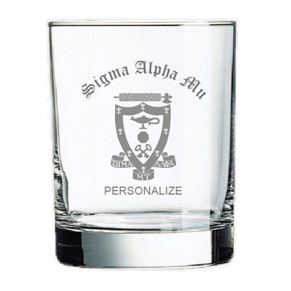 Sigma Alpha Mu Old Style Glass Sigma Alpha Mu Old Style Glass