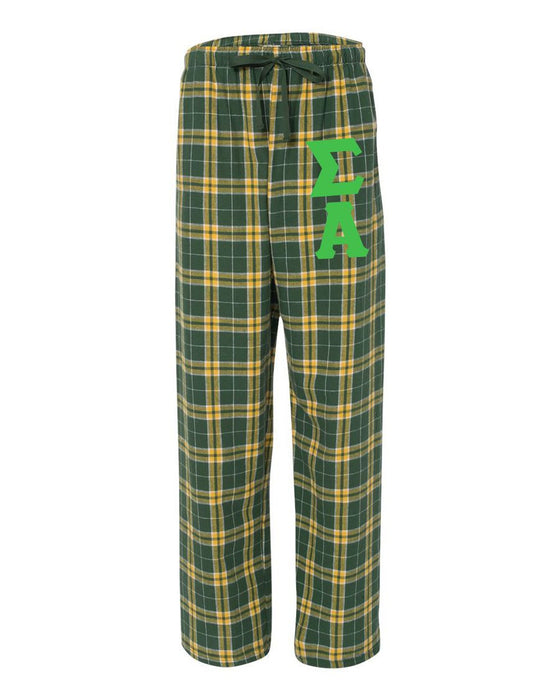 Sigma Alpha Pajamas Flannel Plaid Pant Sigma Alpha Pajamas -  Flannel Plaid Pant