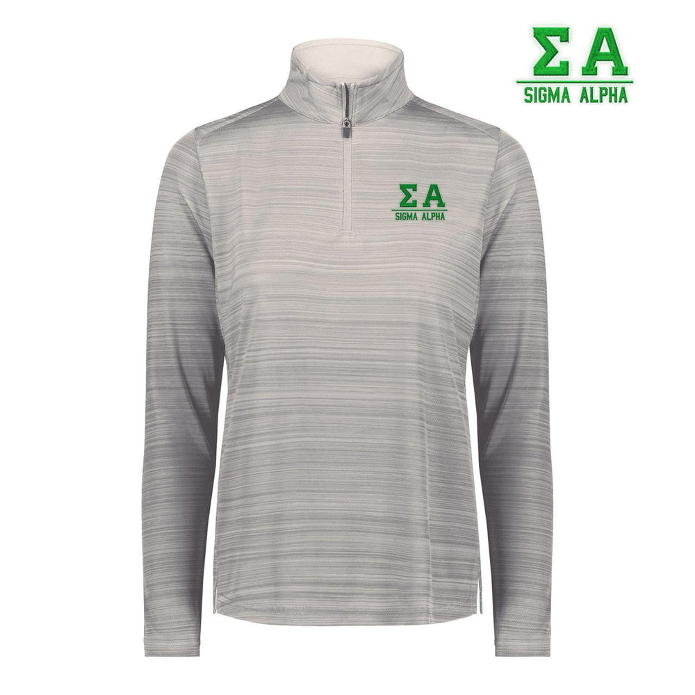 Sigma Alpha Pursuit Quarter Zip Pullover Sigma Alpha Pursuit Quarter Zip Pullover