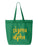 Sigma Alpha Script Tote Bag Sigma Alpha Script Tote Bag