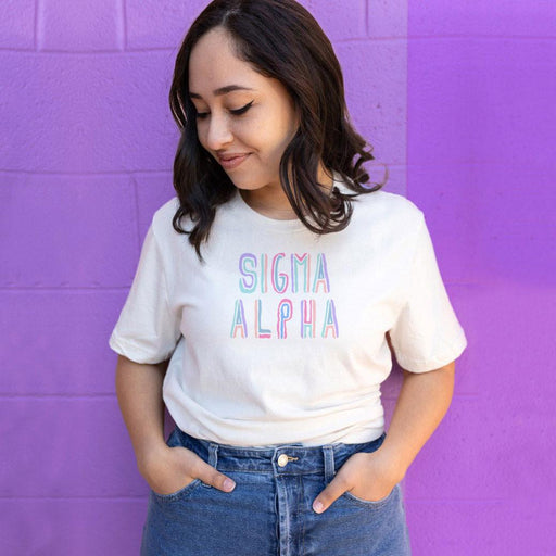 Shirts Sigma Alpha Tinsel Tees