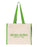 Sigma Alpha Tote With Contrast Color Handles Sigma Alpha Tote with Contrast-Color Handles