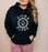 Printify Sigma Alpha Unisex College Seal Hoodie Sigma Alpha Unisex College Seal Hoodie