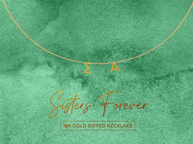 Sigma Alpha Sigma Alpha Name Necklaces