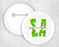 Sigma Alpha Big Floral Pin Buttons Sigma Alpha Big Floral Pin Buttons