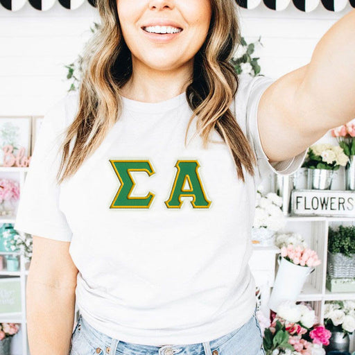 Shirts Sigma Alpha Lettered Tee