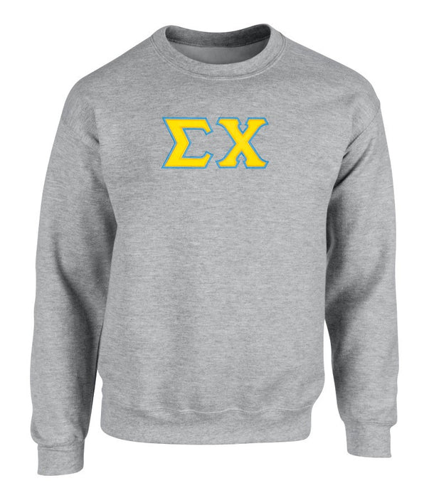 Sigma Chi 2 Day Ship Twill Crewneck Sweatshirt Sigma Chi - 2 Day Ship Twill Crewneck Sweatshirt