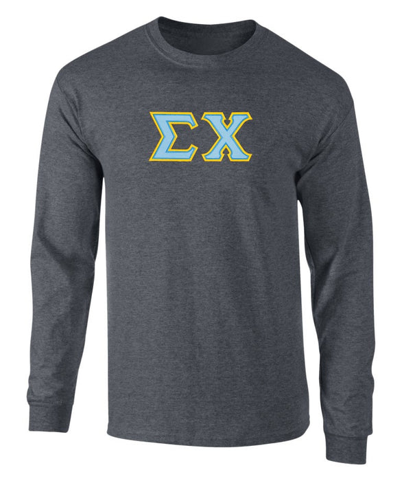 Sigma Chi 2 Day Ship Twill Long Sleeve Tee Sigma Chi - 2 Day Ship Twill Long Sleeve Tee