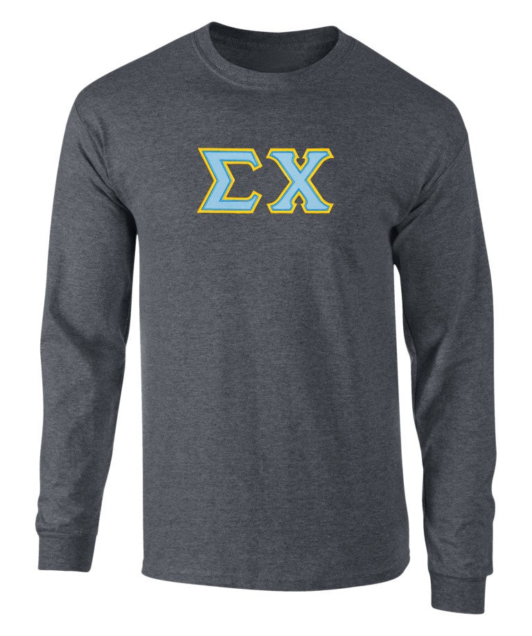 Sigma Chi 2 Day Ship Twill Long Sleeve Tee Sigma Chi - 2 Day Ship Twill Long Sleeve Tee