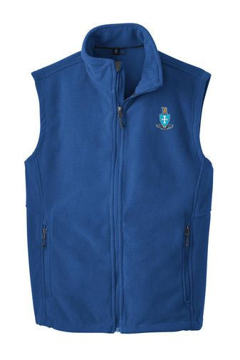 Sigma Chi Crest Shield Fleece Vest Sigma Chi Crest - Shield Fleece Vest