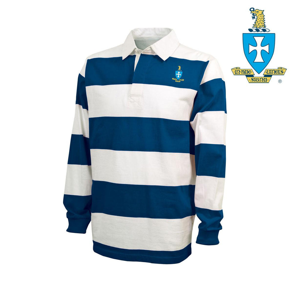 Sigma Chi Crest Rugby Shirt Sigma Chi Crest Rugby Shirt