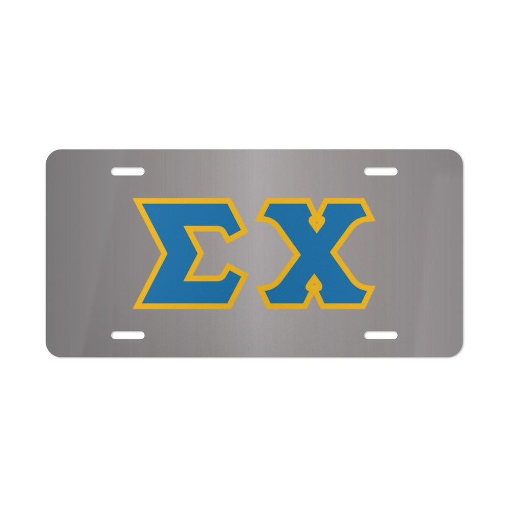 Sigma Chi Lettered License Covers SIGMA CHI LETTERED LICENSE COVERS