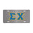Sigma Chi Lettered License Covers SIGMA CHI LETTERED LICENSE COVERS