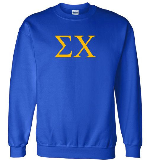 Sigma Chi Lettered World Famous Greek Crewneck Sigma Chi Lettered World Famous Greek Crewneck