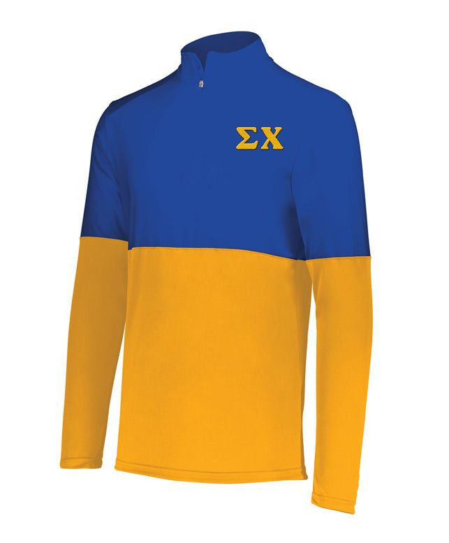 Sigma Chi Momentum 1/4 Zip Pullover Sigma Chi Momentum 1/4 Zip Pullover