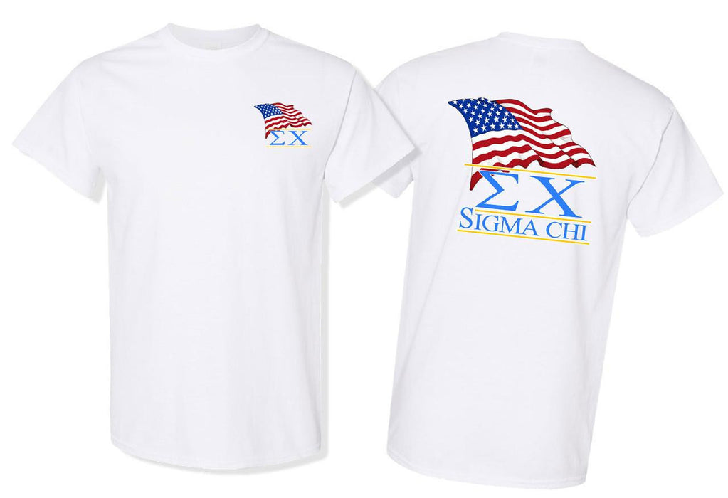 Greekgear Sigma Chi Patriot Limited Edition Tees Sigma Chi Patriot Limited Edition Tees