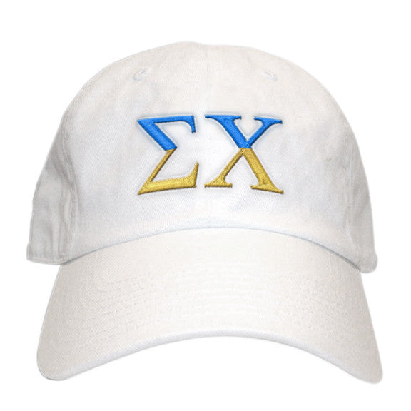 Sigma Chi Two Tone Letter Hat Sigma Chi Two Tone Letter Hat