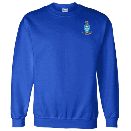 Sigma Chi DISCOUNT-Sigma Chi World Famous Crest - Shield Crewneck Sweatshirt - Best Value