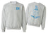 Printify Sigma Chi World Famous Crest Shield Crewneck Sweatshirts Sigma Chi World Famous Crest - Shield Crewneck Sweatshirts