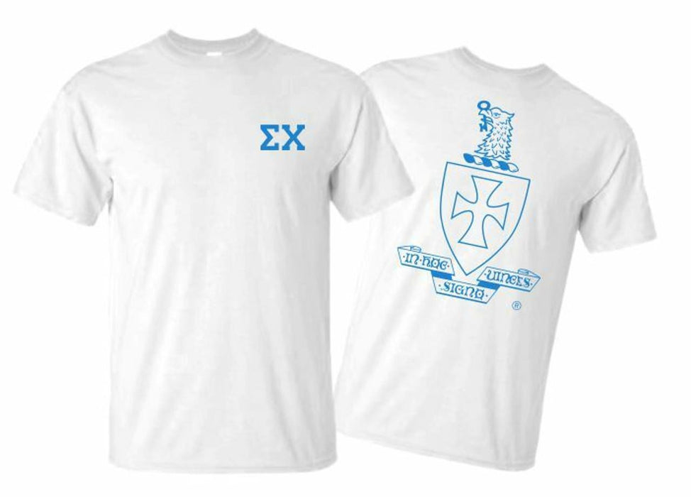 Greekgear Sigma Chi World Famous Crest Tee Sigma Chi World Famous Crest Tee