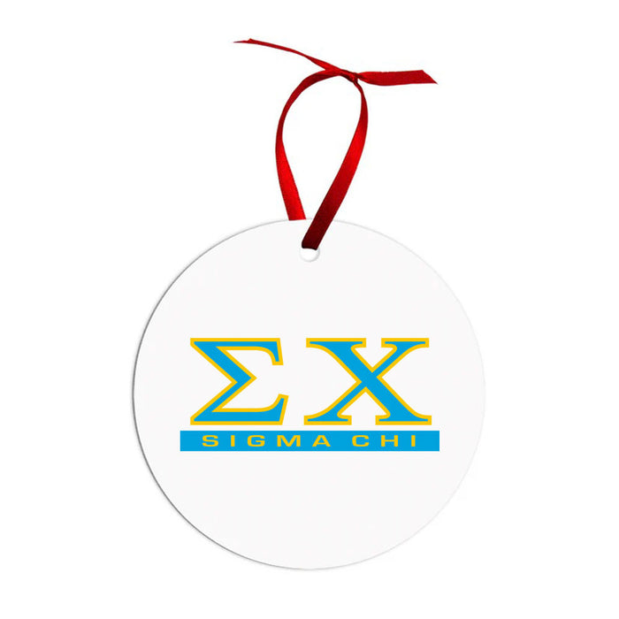 Sigma Chi Classic Circle Ornaments Sigma Chi Classic Circle Ornaments