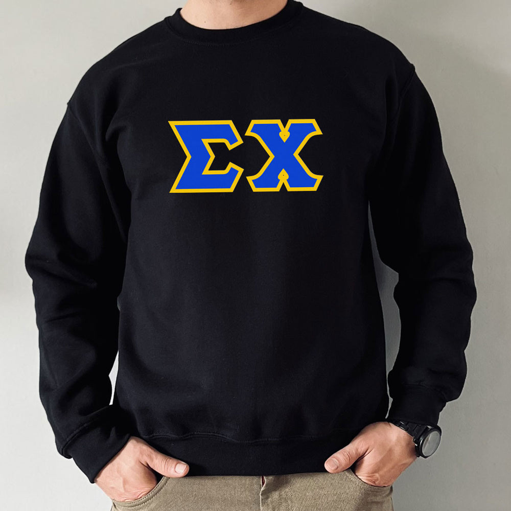 Sigma Chi Custom Twill Crewneck Sweatshirt Sigma Chi Custom Twill Crewneck Sweatshirt