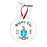 Sigma Chi Crest & Year Circle Ornaments Sigma Chi Crest & Year Circle Ornaments