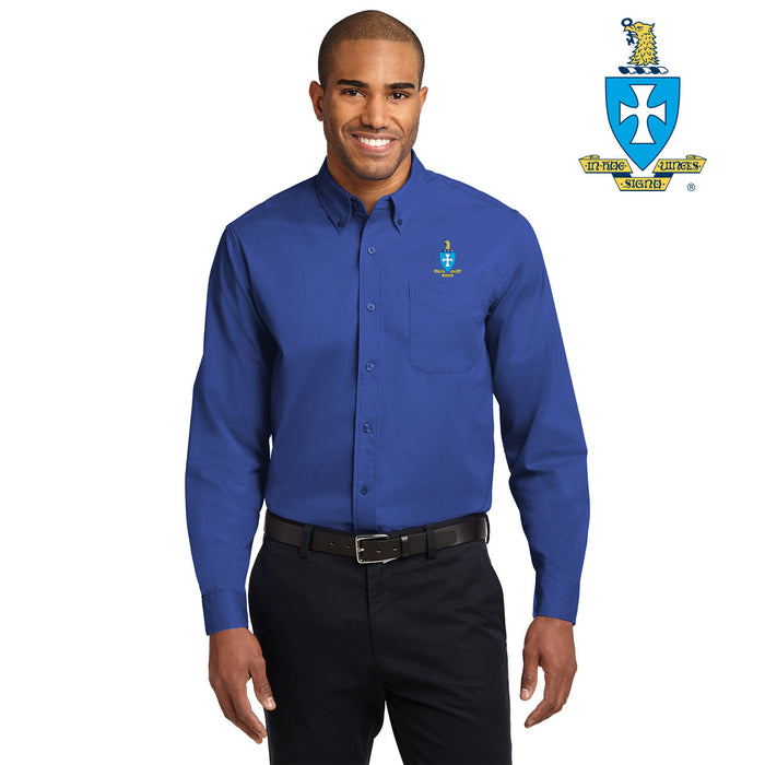 Discount Sigma Chi Long Sleeve Oxford DISCOUNT-Sigma Chi Long Sleeve Oxford