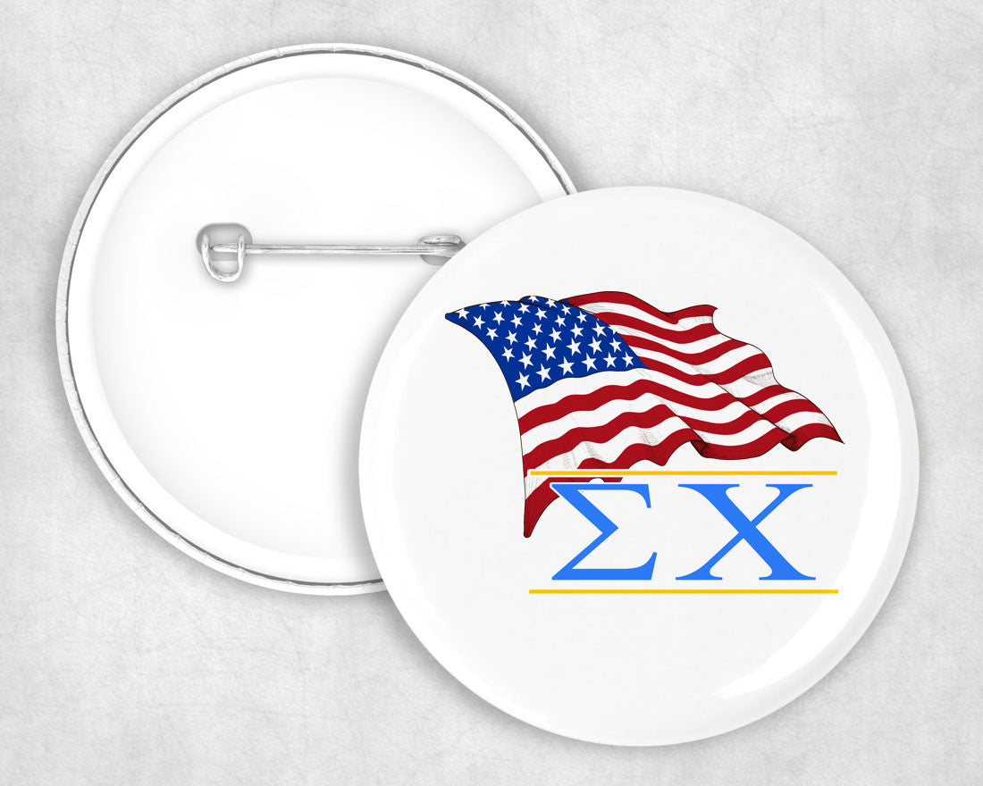 Sigma Chi Patriot Button Sigma Chi Patriot Button