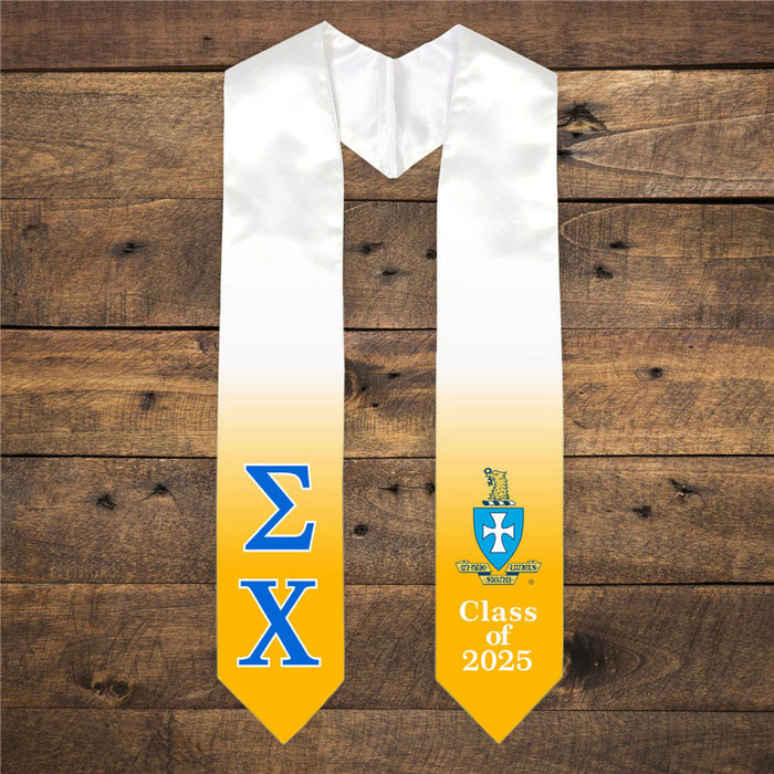 Sigma Chi Extra Fancy Greek Class Of Graduation Stole Sigma Chi Extra Fancy Greek Class Of  Graduation Stole