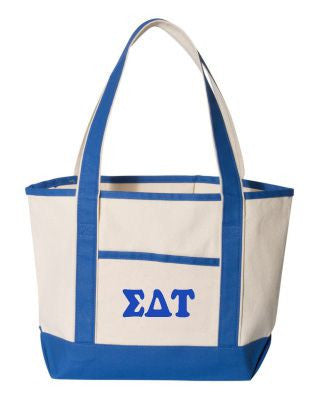 Sigma Delta Tau Sailing Tote Bag Sigma Delta Tau Sailing Tote Bag