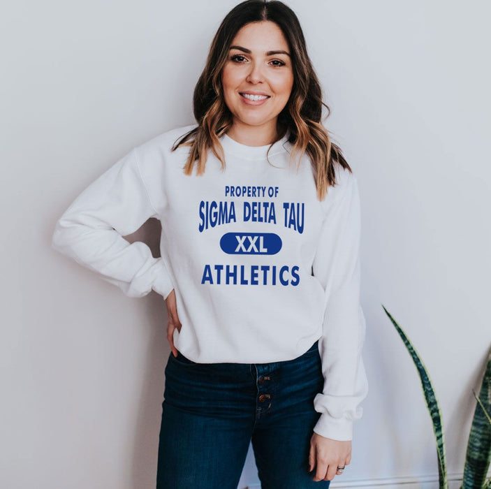 Sigma Delta Tau Athletics Crewneck Sweatshirt Sigma Delta Tau Athletics Crewneck Sweatshirt