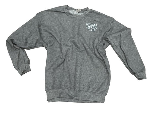 Sigma Delta Tau Sigma Delta Tau Embroidered Crew Sweatshirt