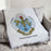 Sigma Delta Tau Full Color Crest Afghan Blanket Throw Sigma Delta Tau Full Color Crest Afghan Blanket Throw