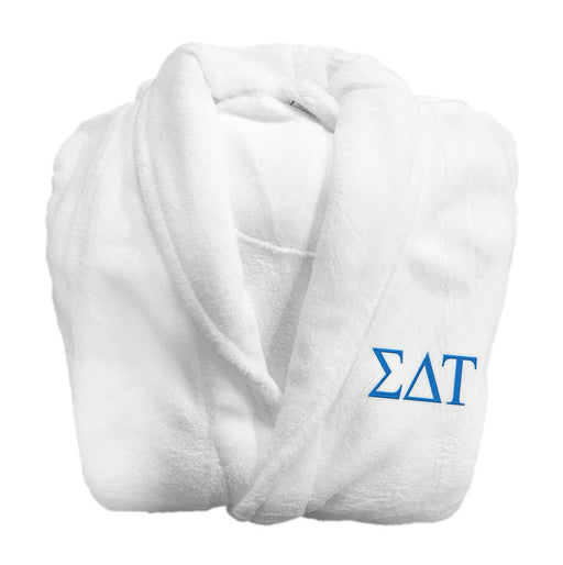 Sigma Delta Tau Sigma Delta Tau Greek Letter Bathrobe
