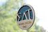 Sigma Delta Tau Laser Carved Greek Letter Ornament 3" Round Sigma Delta Tau Laser Carved Greek Letter Ornament - 3