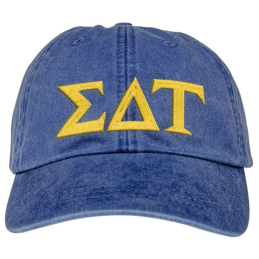 Kappa Kappa Gamma Sigma Delta Tau Lettered Premium Pastel Hat