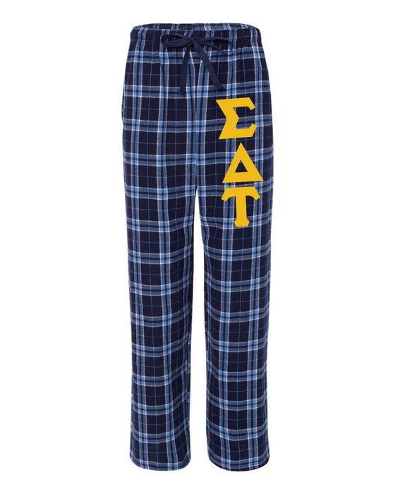 Sigma Delta Tau Pajamas Flannel Plaid Pant Sigma Delta Tau Pajamas -  Flannel Plaid Pant
