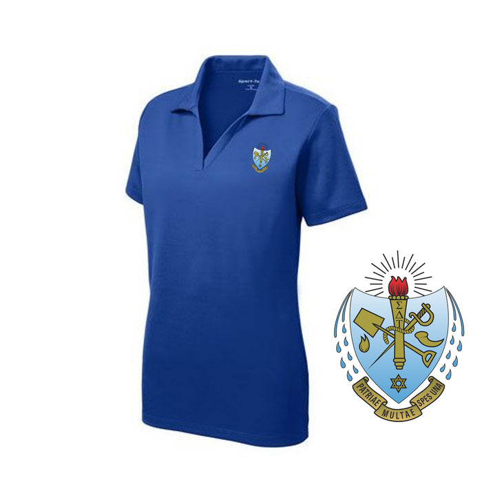 Discount Sigma Delta Tau Emblem Polo DISCOUNT-Sigma Delta Tau Emblem Polo