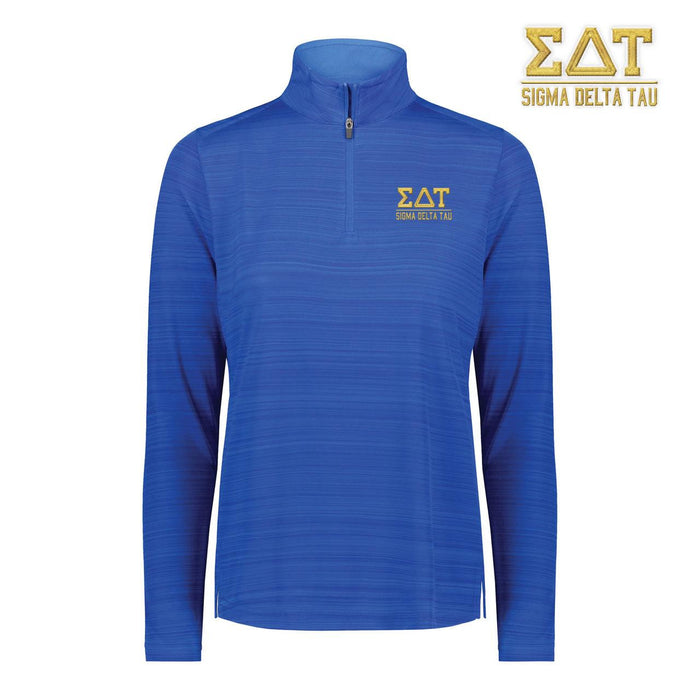 Sigma Delta Tau Pursuit Quarter Zip Pullover Sigma Delta Tau Pursuit Quarter Zip Pullover