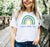 Printify Sigma Delta Tau Rainbow Tees Sigma Delta Tau Rainbow Tees