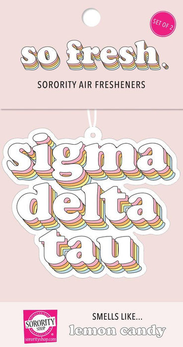 Sigma Delta Tau Retro Air Freshener (2 Pack) Sigma Delta Tau Retro Air Freshener (2 pack)