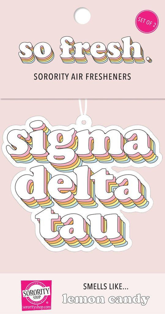Sigma Delta Tau Retro Air Freshener (2 Pack) Sigma Delta Tau Retro Air Freshener (2 pack)