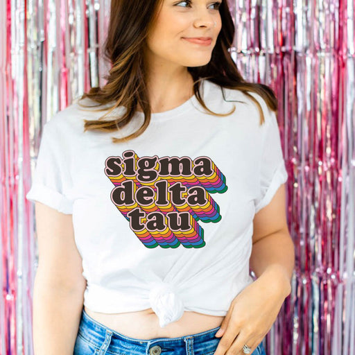 Sigma Delta Tau Sigma Delta Tau Retro Maya Tees