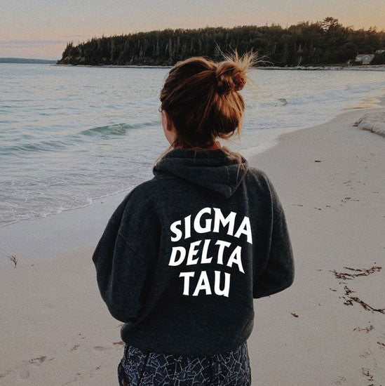 Sigma Delta Tau Social Hoodie Sigma Delta Tau Social Hoodie