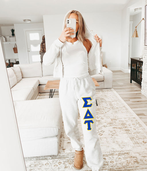 Sigma Delta Tau Lettered Sweatpants