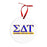 Sigma Delta Tau Classic Christmas Ornaments Sigma Delta Tau Classic Christmas Ornaments