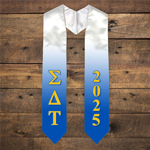 Sigma Delta Tau Sigma Delta Tau Extra Fancy Greek Graduation Stole W Year