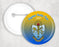 Sigma Delta Tau Classic Crest Pin Buttons Sigma Delta Tau Classic Crest Pin Buttons